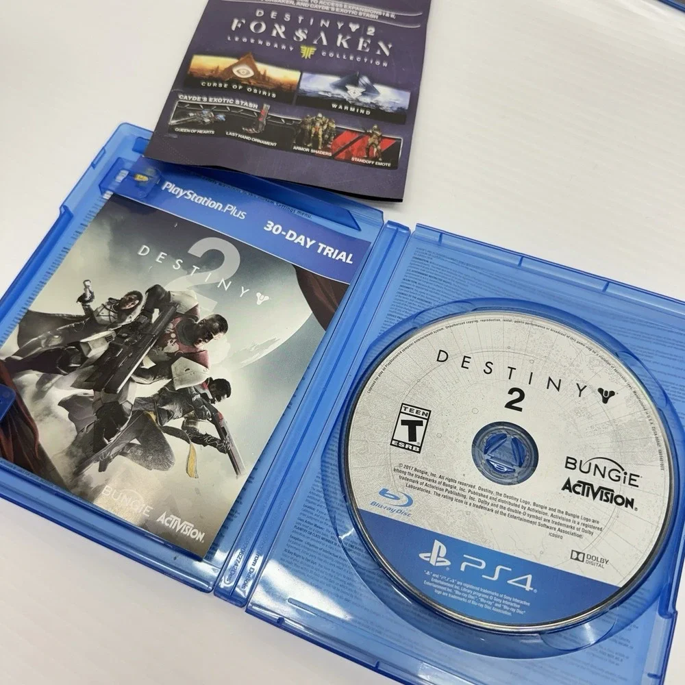 Destiny Forsaken Taken King Collection LOT Of 3 Sony Playstation Ps4 Bundle